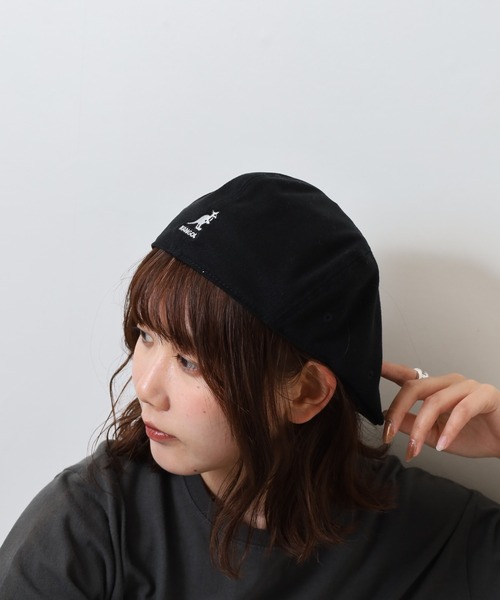 KANGOL(カンゴール)の「KANGOL WOOL FLEXFIT 504(ハンチング/ベレー帽・メンズ・ベージュ/ブラック・L/M)」の21枚目の写真