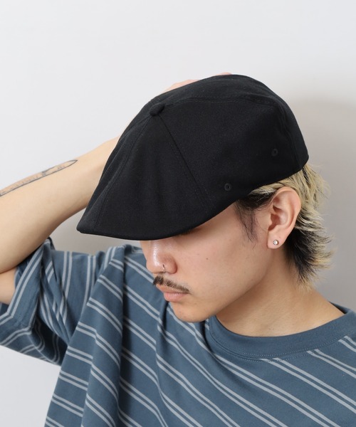 KANGOL(カンゴール)の「KANGOL WOOL FLEXFIT 504(ハンチング/ベレー帽・メンズ・ベージュ/ブラック・L/M)」の15枚目の写真