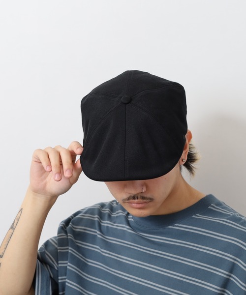 KANGOL(カンゴール)の「KANGOL WOOL FLEXFIT 504(ハンチング/ベレー帽・メンズ・ベージュ/ブラック・L/M)」の16枚目の写真