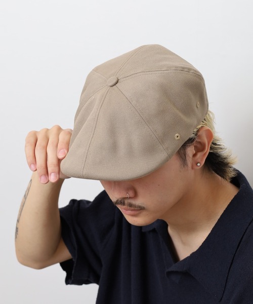 KANGOL(カンゴール)の「KANGOL WOOL FLEXFIT 504(ハンチング/ベレー帽・メンズ・ベージュ/ブラック・L/M)」の19枚目の写真