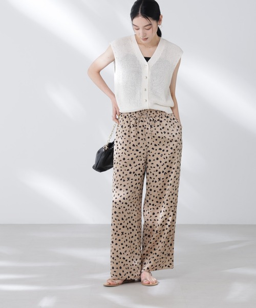 JEANASIS アソートレオパードイージーパンツ JEANASiS アソート