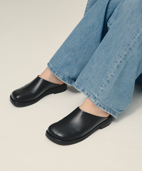 eL（エル）の「【eL】Clogs Mules/575297（サンダル・レディース・ブラウン/ブラック・MEDIUM/LARGE）」の16枚目の写真