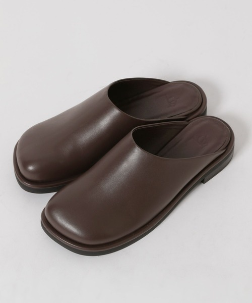 eL（エル）の「【eL】Clogs Mules/575297（サンダル・レディース・ブラウン/ブラック・MEDIUM/LARGE）」の9枚目の写真