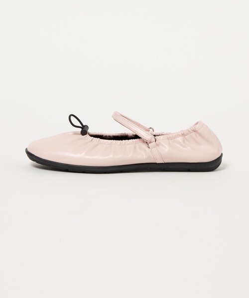 SY UNITED ARROWS(シーユナイテッドアローズ)の「<SY> シャーリングベルクロ フラット20↑(バレエシューズ・レディース・ブラック/シルバー/その他1/ライトピンク・23.5cm/24cm/24.5cm/25cm/22.5cm/23cm)」の3枚目の写真