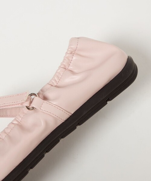 SY UNITED ARROWS(シーユナイテッドアローズ)の「<SY> シャーリングベルクロ フラット20↑(バレエシューズ・レディース・ブラック/シルバー/その他1/ライトピンク・23.5cm/24cm/24.5cm/25cm/22.5cm/23cm)」の17枚目の写真