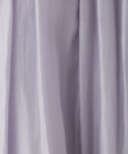 index（インデックス）の「シアーギャザーフレアスカート【洗濯機洗い可】（スカート・レディース・ブルーグリーン/ブラウン系その他/パープル・42/40/38/36）」の12枚目の写真