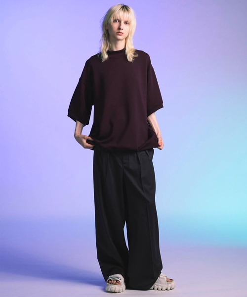 メンズウェア #DOT AIR S/S MOCK NECK TEE GOODWEAR【グッドウェア】 - S/S MOCK NECK POCKET TEE