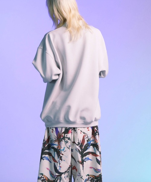 メンズウェア #DOT AIR S/S MOCK NECK TEE UNISEX》Prime-Over Mock Neck Sweat Short Sleeve Pullover