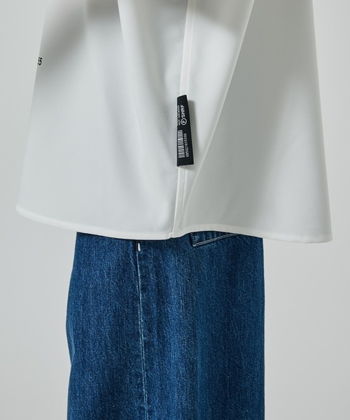 SHAREEF（シャリーフ）の「【SHAREEF】APPLE×TALTE SH（シャツ/ブラウス・メンズ・ホワイト/ブラック・1/2）」の3枚目の写真