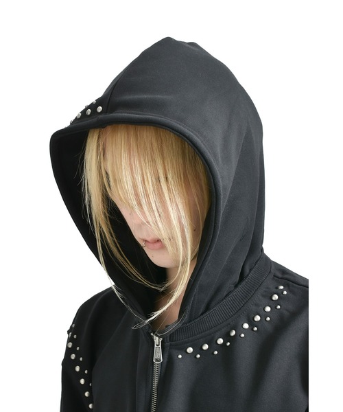 トップス VACANT Archive NOAH STUD HOOD ZIP-UP NOAH STUD HOOD ZIP-UP（パーカー）｜VACANT Archive（ベイ