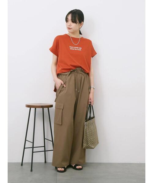 Samansa Mos2 blue(サマンサモスモスブルー)の「◎サス付カーゴパンツ(その他パンツ・レディース・ブラウン/カーキ/ブラック・F)」の17枚目の写真