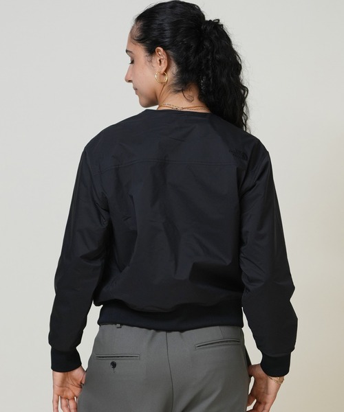 THE NORTH FACE(ザノースフェイス)の「THE NORTH FACE/ザ・ノース・フェイス TECH AIR RN JK ジャケット ブルゾン リバーシブル 無地 NTW62580(ブルゾン・レディース・オリーブ×ブラック/ブラック・XL/L/M)」の19枚目の写真