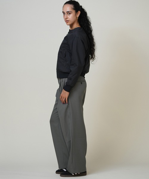 THE NORTH FACE(ザノースフェイス)の「THE NORTH FACE/ザ・ノース・フェイス TECH AIR RN JK ジャケット ブルゾン リバーシブル 無地 NTW62580(ブルゾン・レディース・オリーブ×ブラック/ブラック・XL/L/M)」の22枚目の写真