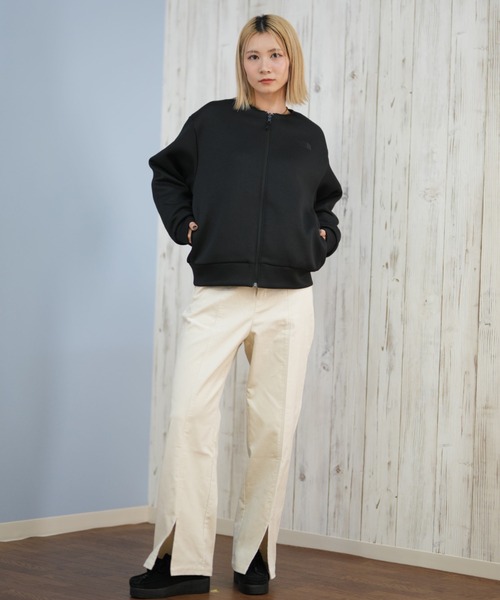 THE NORTH FACE(ザノースフェイス)の「THE NORTH FACE/ザ・ノース・フェイス TECH AIR RN JK ジャケット ブルゾン リバーシブル 無地 NTW62580(ブルゾン・レディース・オリーブ×ブラック/ブラック・XL/L/M)」の5枚目の写真