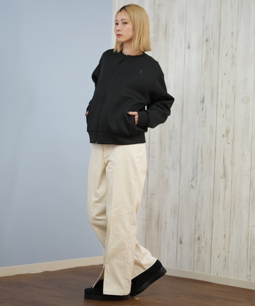 THE NORTH FACE(ザノースフェイス)の「THE NORTH FACE/ザ・ノース・フェイス TECH AIR RN JK ジャケット ブルゾン リバーシブル 無地 NTW62580(ブルゾン・レディース・オリーブ×ブラック/ブラック・XL/L/M)」の4枚目の写真
