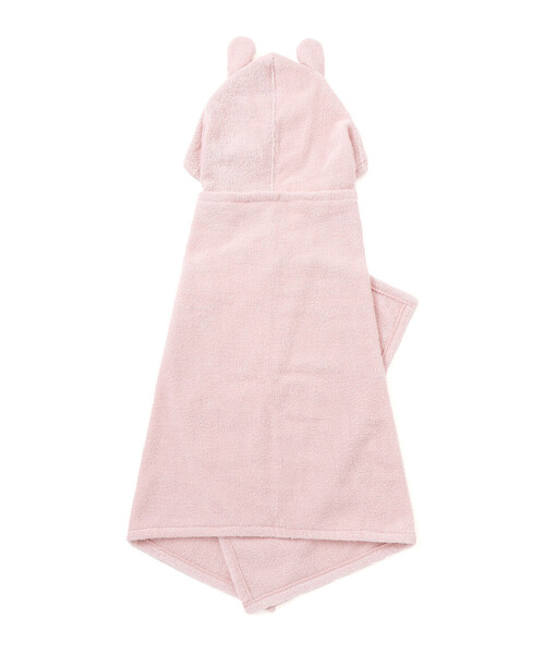 SLAP SLIP BABY（スラップスリップベビー）の「【お揃い】アニマルクマウサギペンギンモチーフお顔フードおくるみベビー（おくるみ・キッズ・ベージュ/ピンク/ブルー・FREE）」の6枚目の写真