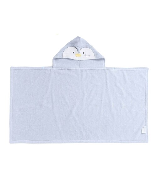 SLAP SLIP BABY（スラップスリップベビー）の「【お揃い】アニマルクマウサギペンギンモチーフお顔フードおくるみベビー（おくるみ・キッズ・ベージュ/ピンク/ブルー・FREE）」の10枚目の写真