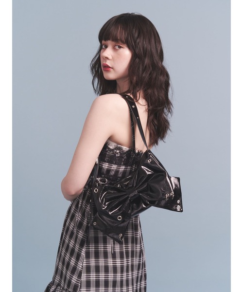 jouetie リボンベルトハンドバッグ ピンク ジュエティ jouetie リボンベルトハンドBAG （ピンク） -靴