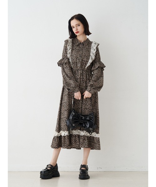 jouetie（ジュエティ）の「リボンベルトハンドバッグ（ショルダーバッグ・レディース・ピンク/ブラック/ボルドー・FREE）」の22枚目の写真