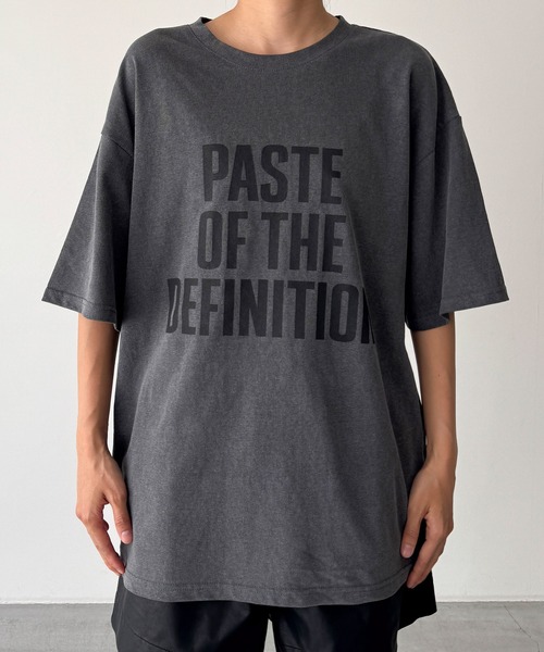 CANAL JEAN(キャナルジーン)の「El mar PASTE OF THE DEFINITION Tシャツ(Tシャツ/カットソー・レディース・チャコールグレー・ONE SIZE)」の5枚目の写真