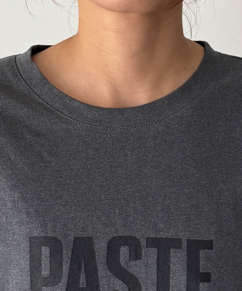 CANAL JEAN(キャナルジーン)の「El mar PASTE OF THE DEFINITION Tシャツ(Tシャツ/カットソー・レディース・チャコールグレー・ONE SIZE)」の8枚目の写真