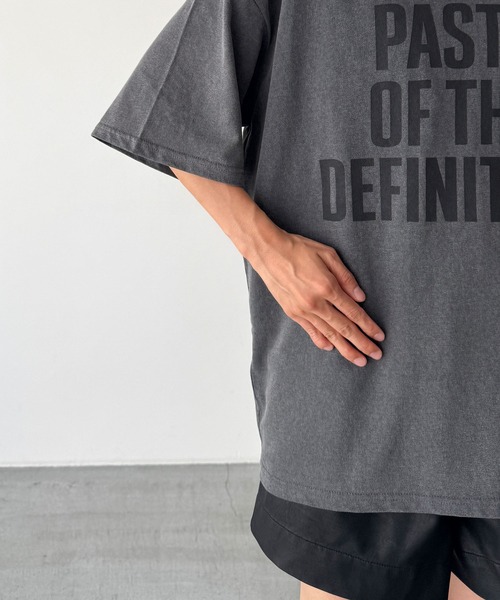 CANAL JEAN(キャナルジーン)の「El mar PASTE OF THE DEFINITION Tシャツ(Tシャツ/カットソー・レディース・チャコールグレー・ONE SIZE)」の9枚目の写真