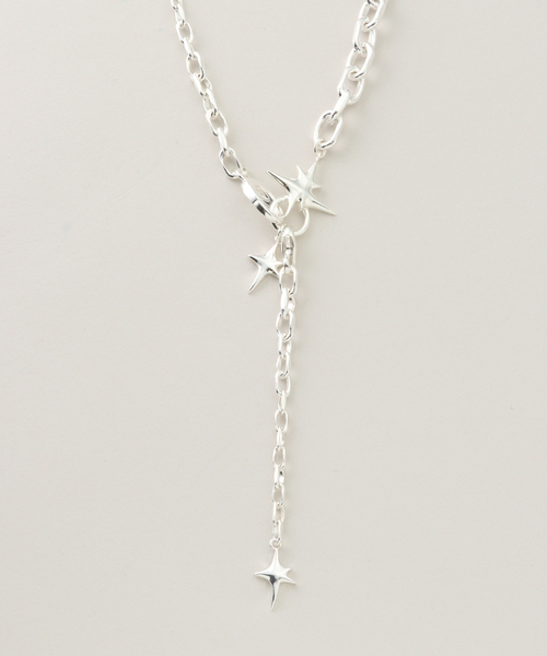 Soierie(ソワリー)の「【Soierie/ソワリー】Etolile chain necklace(ネックレス・レディース・シルバー・FREE)」の4枚目の写真