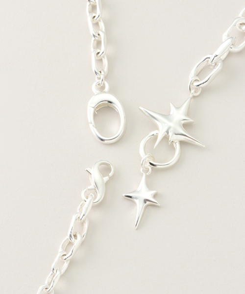 Soierie(ソワリー)の「【Soierie/ソワリー】Etolile chain necklace(ネックレス・レディース・シルバー・FREE)」の7枚目の写真