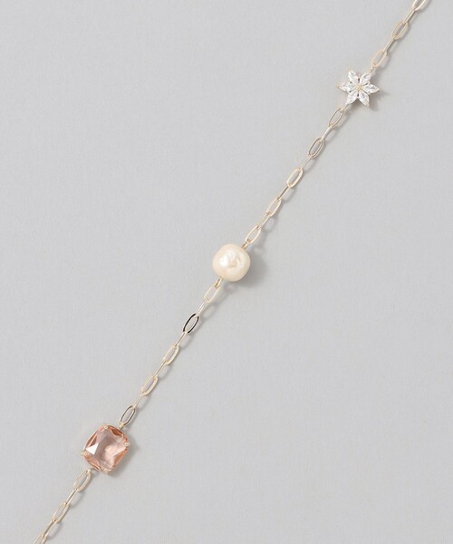 amaca(アマカ)の「ガラススターステーションネックレス(ネックレス・レディース・ゴールド・FREE)」の3枚目の写真