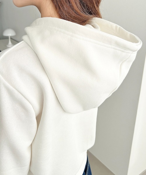セール】U.S.POLO ASSN.ワンポイント刺繍ダブルジップショートパーカー セール】U.S.POLO ASSN.ワンポイント刺繍ダブルジップショートパーカー