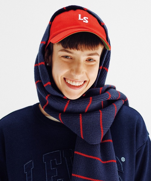 Levi's(リーバイス)の「Levi's/リーバイス スカーフ(マフラー・メンズ・ブルー・OS)」の1枚目の写真