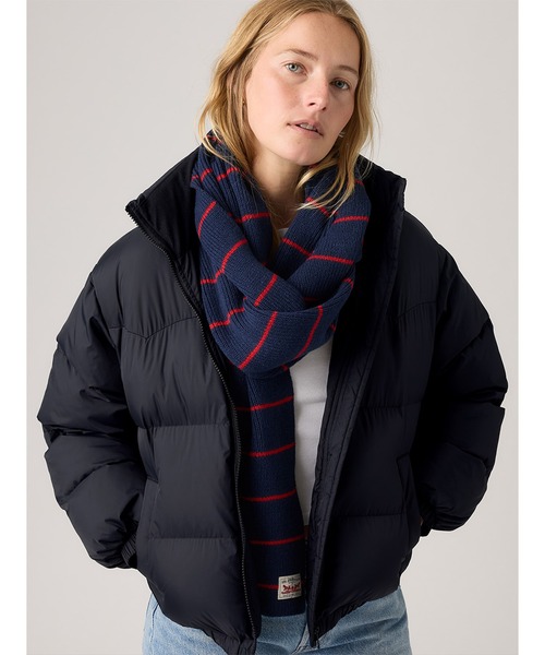 Levi's(リーバイス)の「Levi's/リーバイス スカーフ(マフラー・メンズ・ブルー・OS)」の2枚目の写真