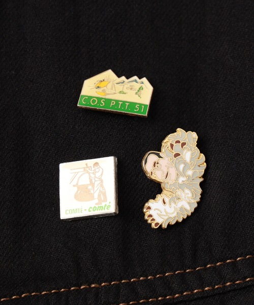 Jieda（ジエダ）の「PINS DENIM JACKET（デニムジャケット・メンズ・インディゴブルー/ブラック・1/2）」の20枚目の写真