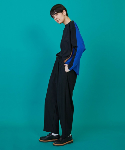 FRAPBOIS(フラボア)の「チロルカット カットソー(Tシャツ/カットソー・レディース・ホワイト/ブラック・1/2)」の18枚目の写真