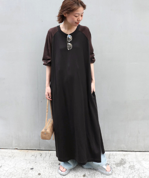 セール】別注【MASON/メイソン】RELUME レーヨンワンピース