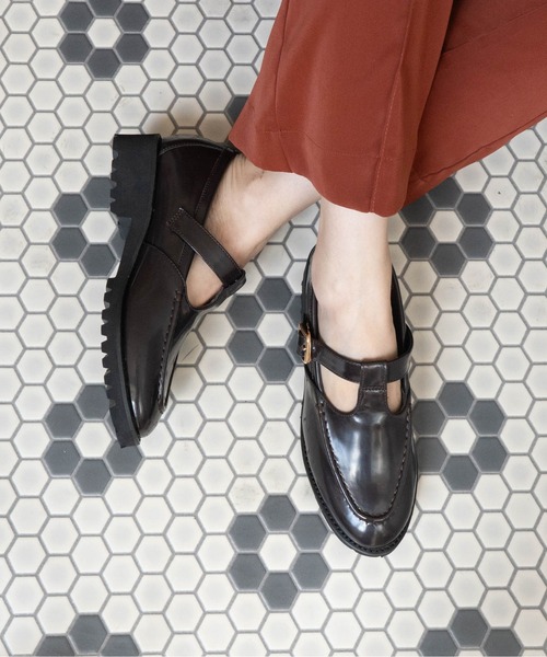 Fabby fabby（ファビィーファビィー）の「Tストラップローファー（ローファー・レディース・ブラック/ブラウン系その他・LARGE/MEDIUM/SMALL）」の21枚目の写真