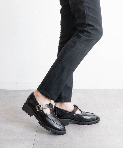 Fabby fabby（ファビィーファビィー）の「Tストラップローファー（ローファー・レディース・ブラック/ブラウン系その他・LARGE/MEDIUM/SMALL）」の6枚目の写真