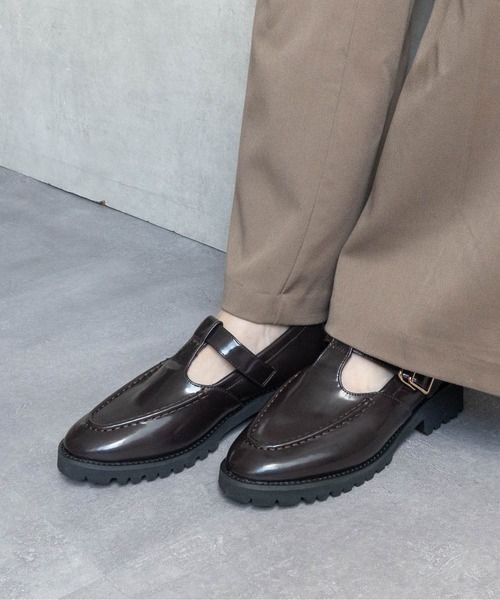 Fabby fabby（ファビィーファビィー）の「Tストラップローファー（ローファー・レディース・ブラック/ブラウン系その他・LARGE/MEDIUM/SMALL）」の10枚目の写真