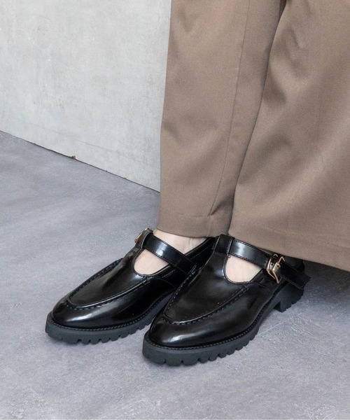 Fabby fabby（ファビィーファビィー）の「Tストラップローファー（ローファー・レディース・ブラック/ブラウン系その他・LARGE/MEDIUM/SMALL）」の12枚目の写真