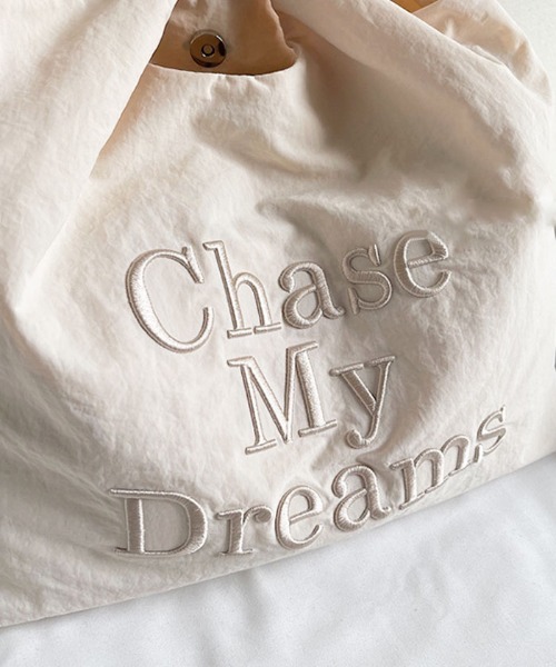 Futier land（フューティアランド）の「ロゴ刺繍トートバッグ（トートバッグ・レディース・チャコールグレー/ブルー/アイボリー/ピンク・FREE）」の11枚目の写真