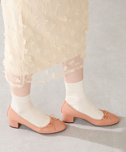 WA ORiental TRaffic（ダブルエーオリエンタルトラフィック）の「ヒールバレエパンプス/52306（パンプス・レディース・ブラウン/ピンク/ブラック・34/35/36/37/38/39/40/41/42）」の10枚目の写真