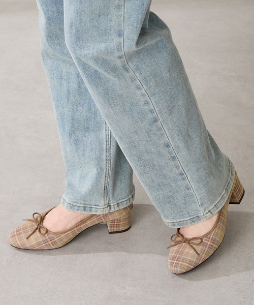 WA ORiental TRaffic（ダブルエーオリエンタルトラフィック）の「ヒールバレエパンプス/52306（パンプス・レディース・ブラウン/ピンク/ブラック・34/35/36/37/38/39/40/41/42）」の17枚目の写真