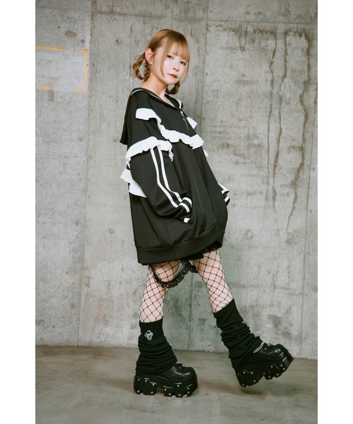 セール】『TRAVAS TOKYO/トラバス トーキョー』セーラーカラーフリル