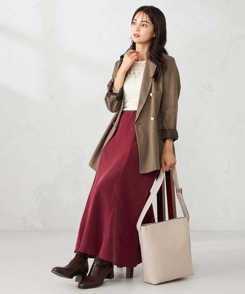 a.v.v（アーヴェヴェ）の「ワンハンドルA4トート（トートバッグ・レディース・ブラック/グレー系その他・38）」の6枚目の写真