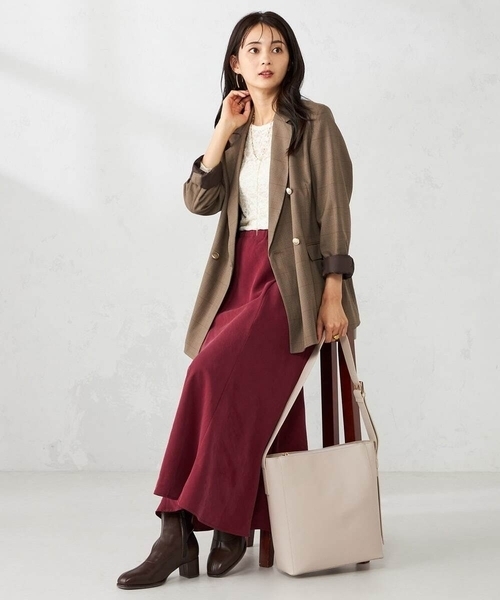 a.v.v（アーヴェヴェ）の「ワンハンドルA4トート（トートバッグ・レディース・ブラック/グレー系その他・38）」の7枚目の写真