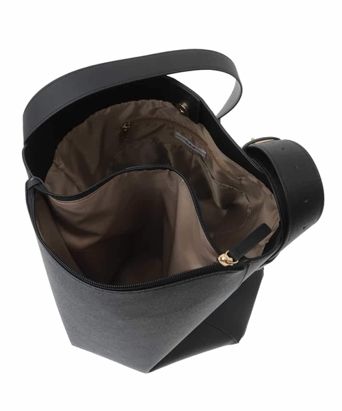 a.v.v（アーヴェヴェ）の「ワンハンドルA4トート（トートバッグ・レディース・ブラック/グレー系その他・38）」の22枚目の写真