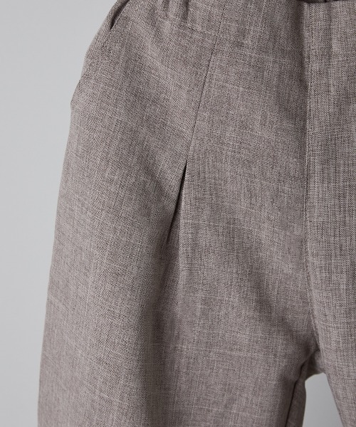riziere(リジェール)の「シングルノーカラージャケットセットアップ(裏地チェック)(スーツセット・キッズ・ブラック/ブラウン/ライトブラウン/カーキ系・100/120/110/90/160/150/140/130)」の21枚目の写真