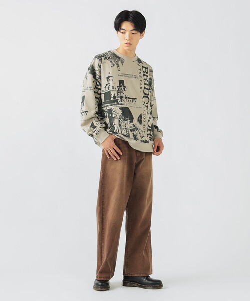 BEAMS HEART セットアップ スーツ 千鳥格子 総柄 ツイード 秋冬 M