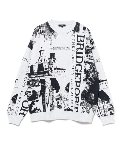 セール】【ユニセックス】アートグラフィック 総柄 スウェット