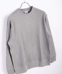 JEMORGAN / ジェーイーモーガン ビッグワッフル クルーネック ロンT